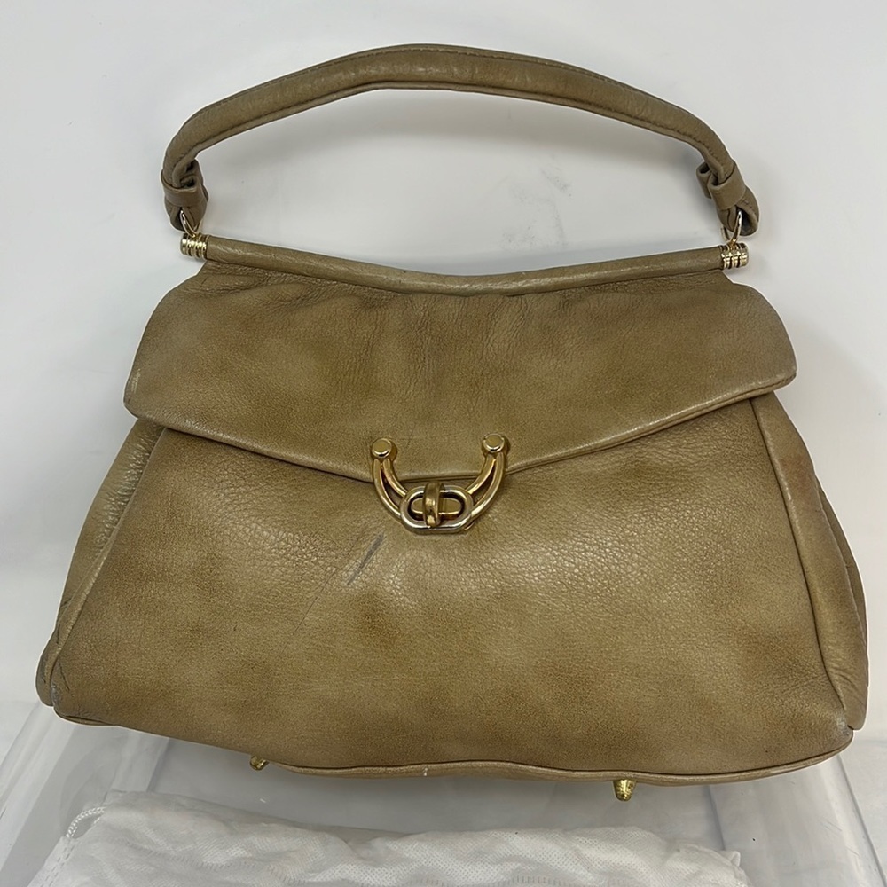 Zenith Vintage Large Leather Handbag